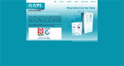 Desktop Screenshot of aapsups.com